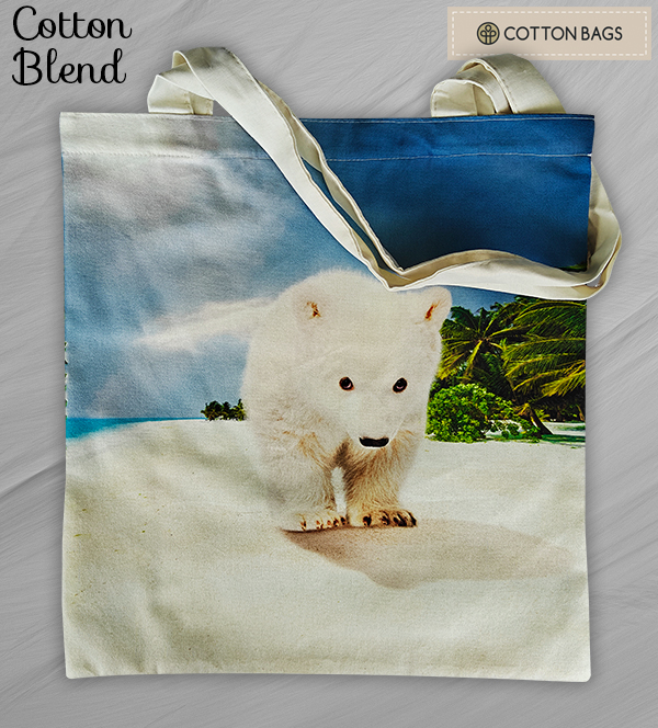 Cotton blend Tote Bags