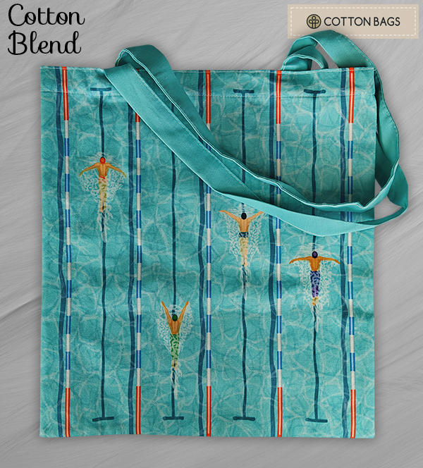 Cotton blend Tote Bags