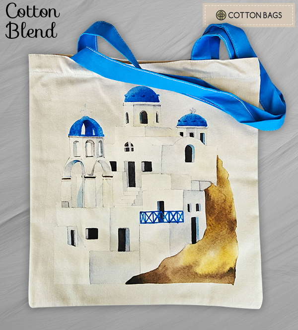 Cotton blend Tote Bags