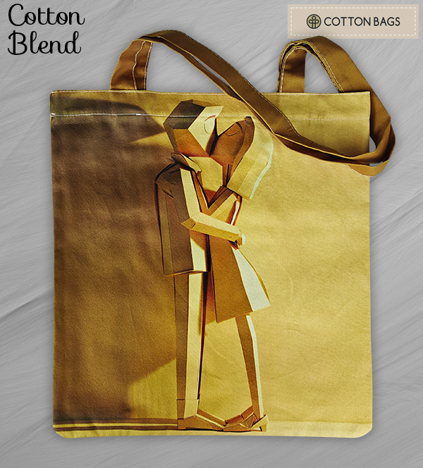 Cotton blend Tote Bags