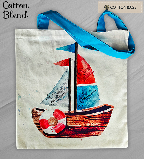 Cotton blend Tote Bags