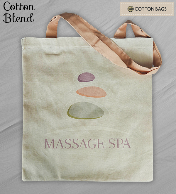 Cotton blend Tote Bags