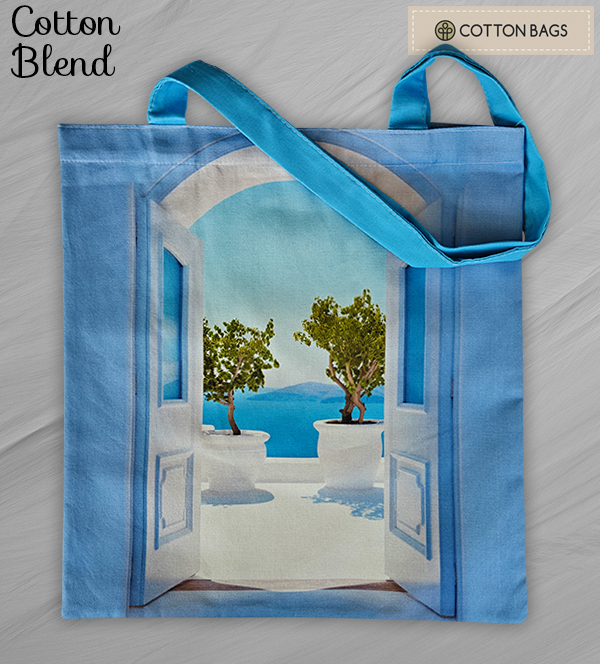 Cotton blend Tote Bags