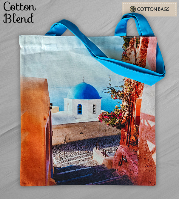 Cotton blend Tote Bags