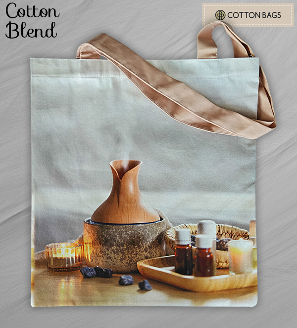 Cotton blend Tote Bags