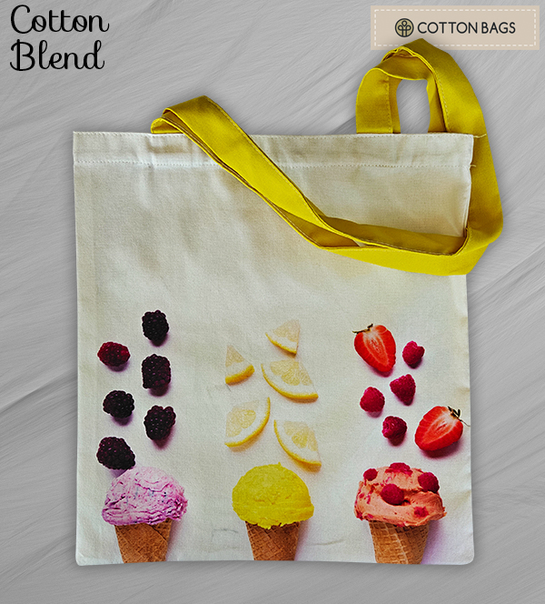 Cotton blend Tote Bags