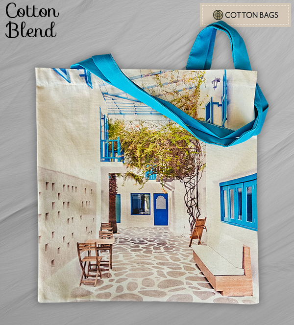 Cotton blend Tote Bags