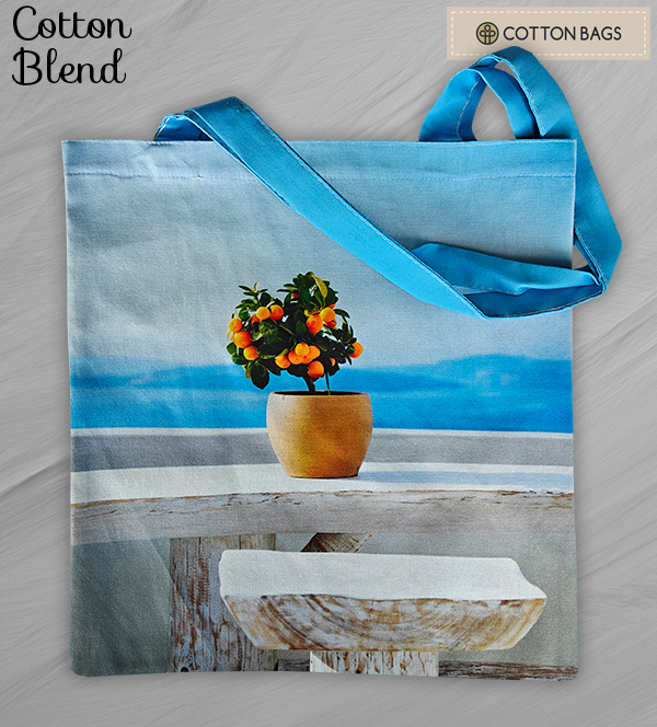 Cotton blend Tote Bags