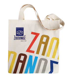Πάνινες τσάντες Tote bags 'ZAMANOS'
