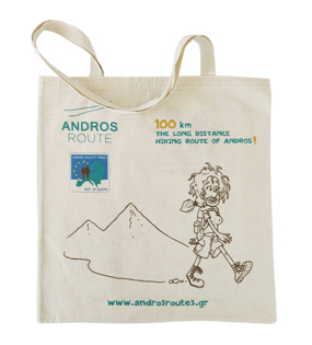 Πάνινες τσάντες 'Andros Routes'